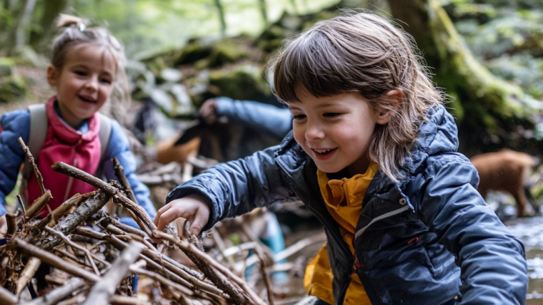 Activités ludiques avec enfants autour de Dinant et Hastière : nature, aventures et découvertes
