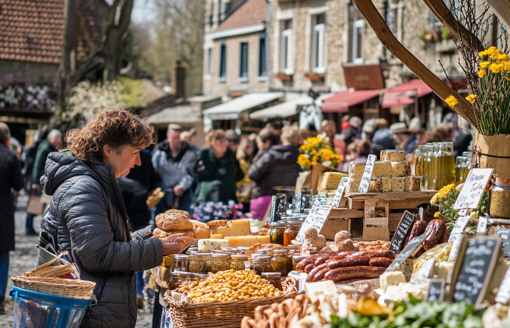 Marchés fermiers et produits du terroir : l’itinéraire gourmand du samedi matin